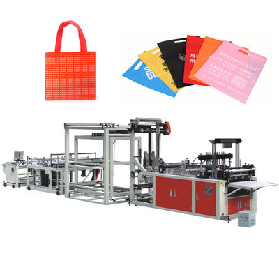 Qualität  F600 Non Woven Fabric Vest Bag Making Machine With Auto Punching usine